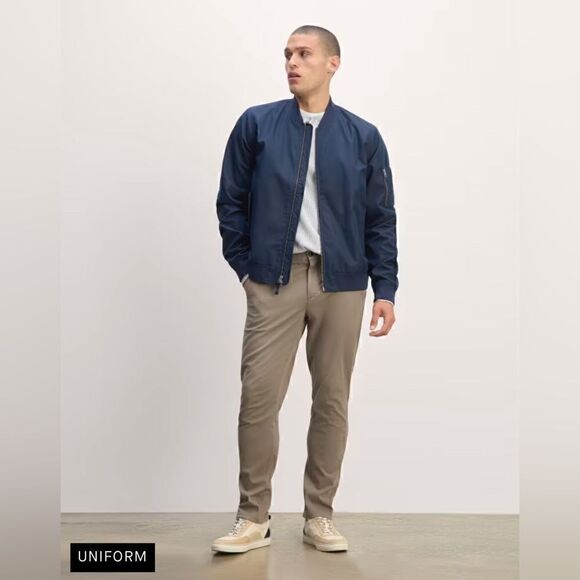 NWT Everlane The Performance Chino | Uniform Straight Fit Abalone Size 34 X 28 - Picture 11 of 11